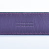 Elliot Rhodes Blue Embossed Leather Belt