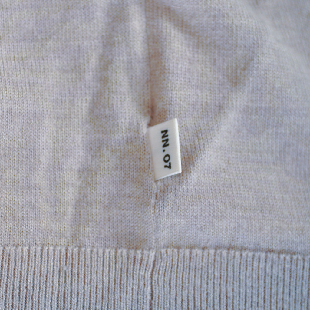 NN07 No Nationality Raymond Light Brown Collared Knit