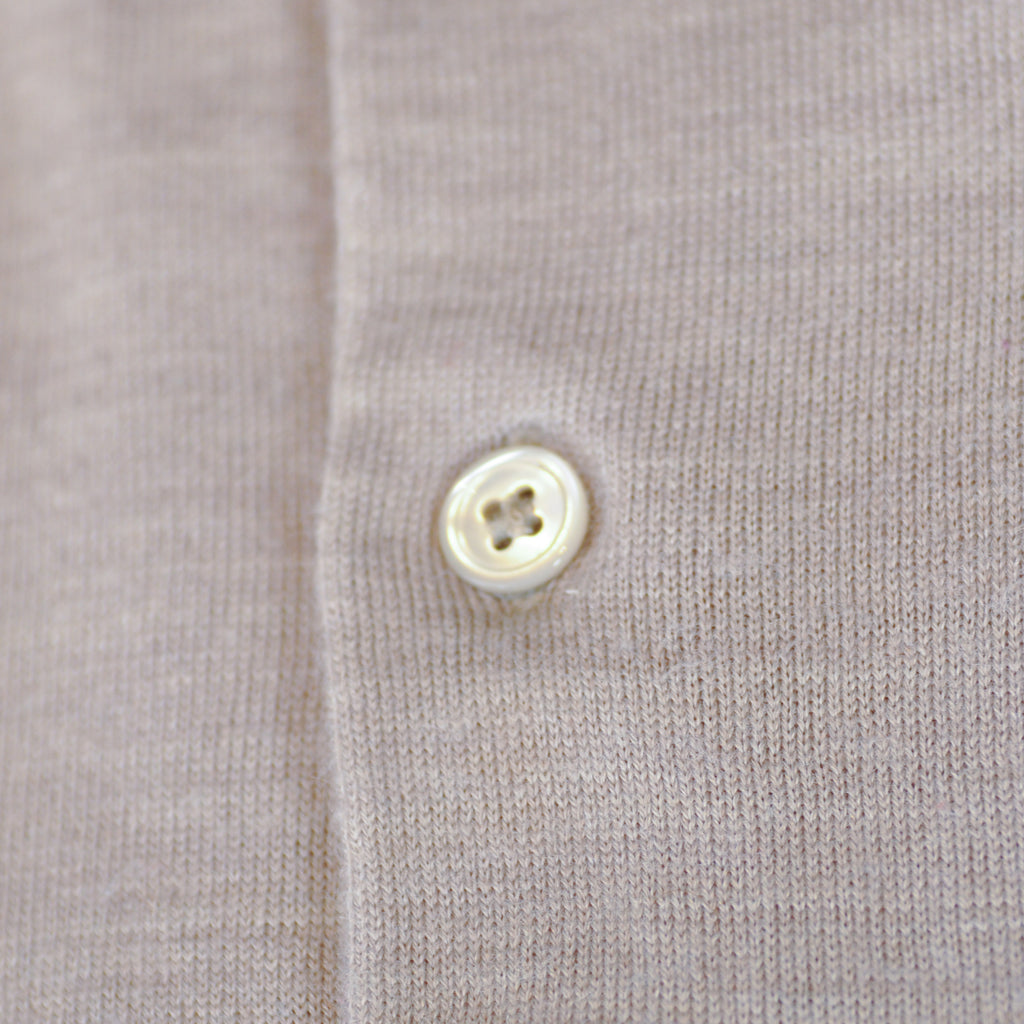 NN07 No Nationality Raymond Light Brown Collared Knit