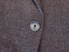 Sand Copenhagen Dark Brown Linen Blend Hopsack Blazer