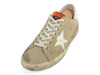 Golden Goose Deluxe Brand Light Brown Distressed Sneakers
