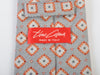 Tino Cosma Grey Geometric Patterned Tie