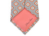 Tino Cosma Grey Geometric Patterned Tie