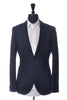Matinique Navy Blue Jersey Flannel George Blazer