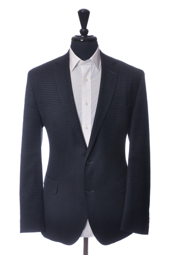 Hugo Boss Dark Blue Check Jewels Blazer