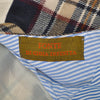 Etro Brown and Navy Plaid Pants