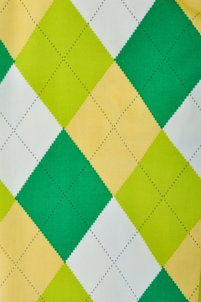 Loudmouth Golf Green Argyle Check Golf Pants