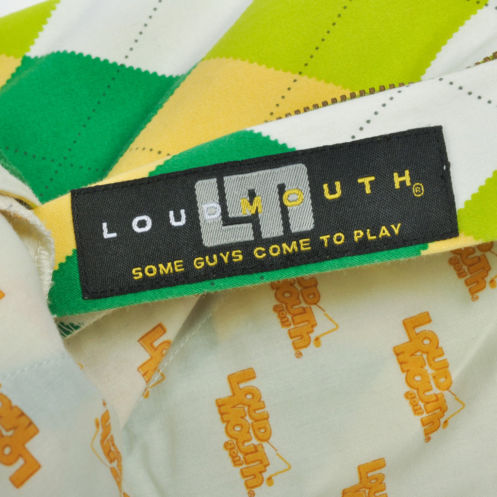 Loudmouth Golf Green Argyle Check Golf Pants