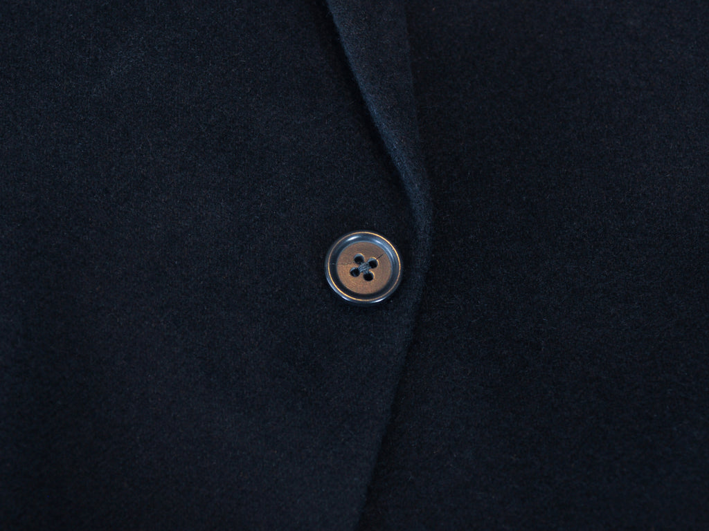 Lanza Black Mink Cashmere Valutowood Blazer