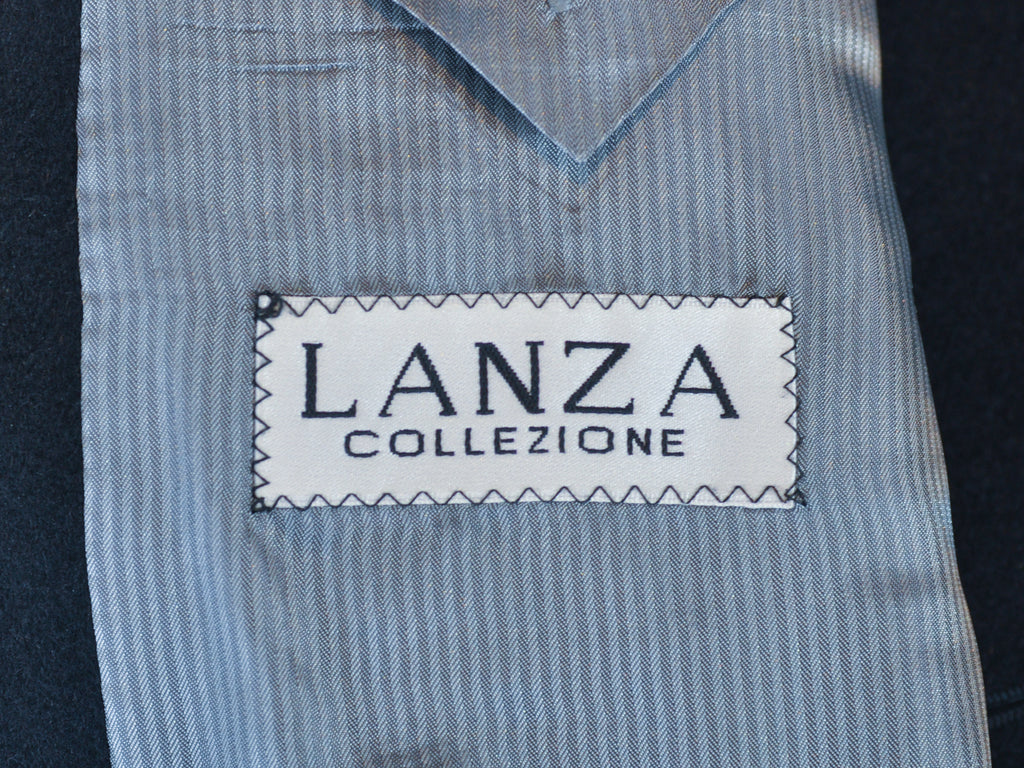 Lanza Black Mink Cashmere Valutowood Blazer