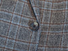 Lanza Grey Check Flannel Capri Blazer