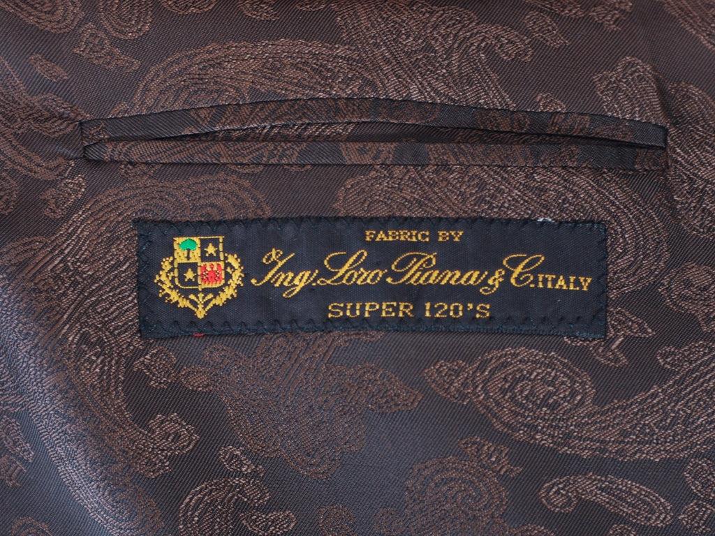 Lanza Grey Check Napoliwood Loro Piana Super 120s Wool Blazer