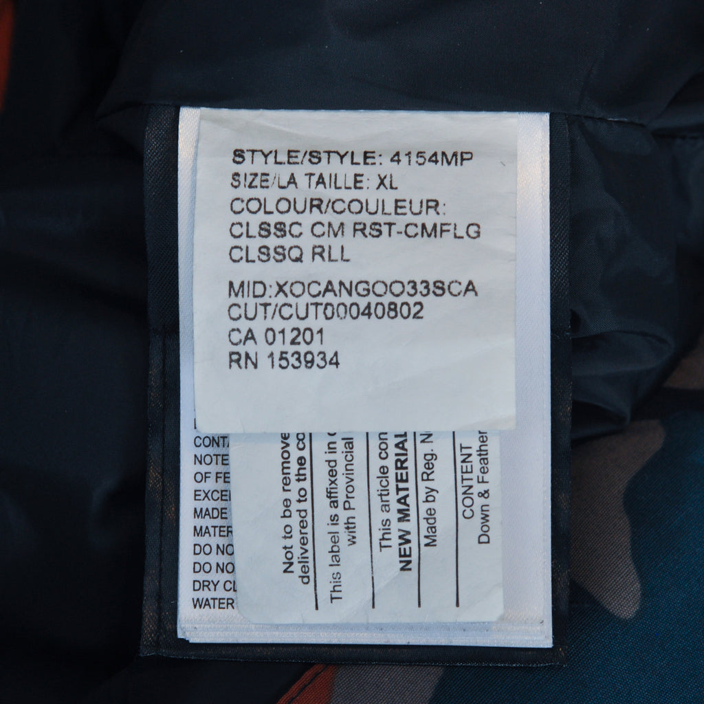 Canada Goose Rust Camo Freestyle Crew Puffer Vest