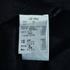 Koshin Satoh Vintage Black Sheepskin Suede Belted Coat