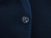 Canali Navy Blue Flannel Unstructured Blazer