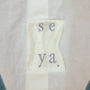 Seya Sage Green Oversized Silk Wool Flannel Jacket