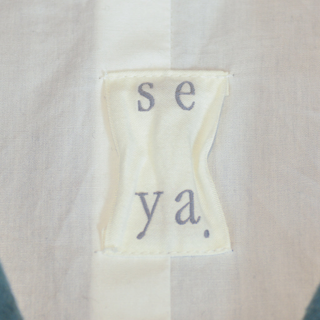 Seya Sage Green Oversized Silk Wool Flannel Jacket
