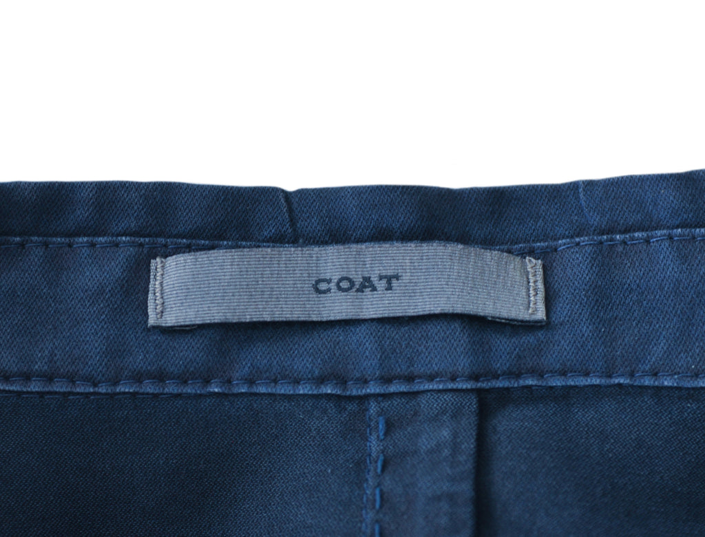 Boglioli Navy Blue Garment Dyed Coat Blazer