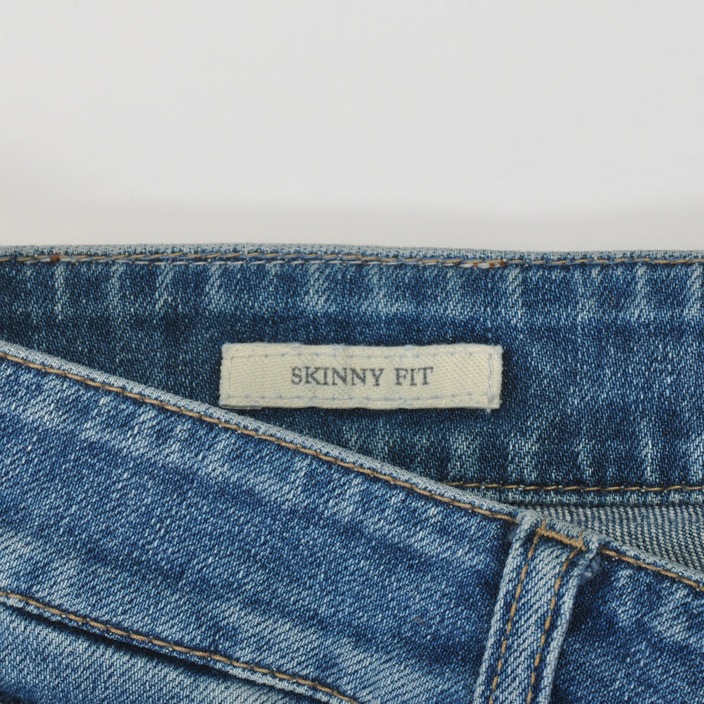 Brunello Cucinelli Blue Skinny Fit Jeans