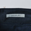 Brunello Cucinelli Navy Blue Flannel 5-Pocket Pants