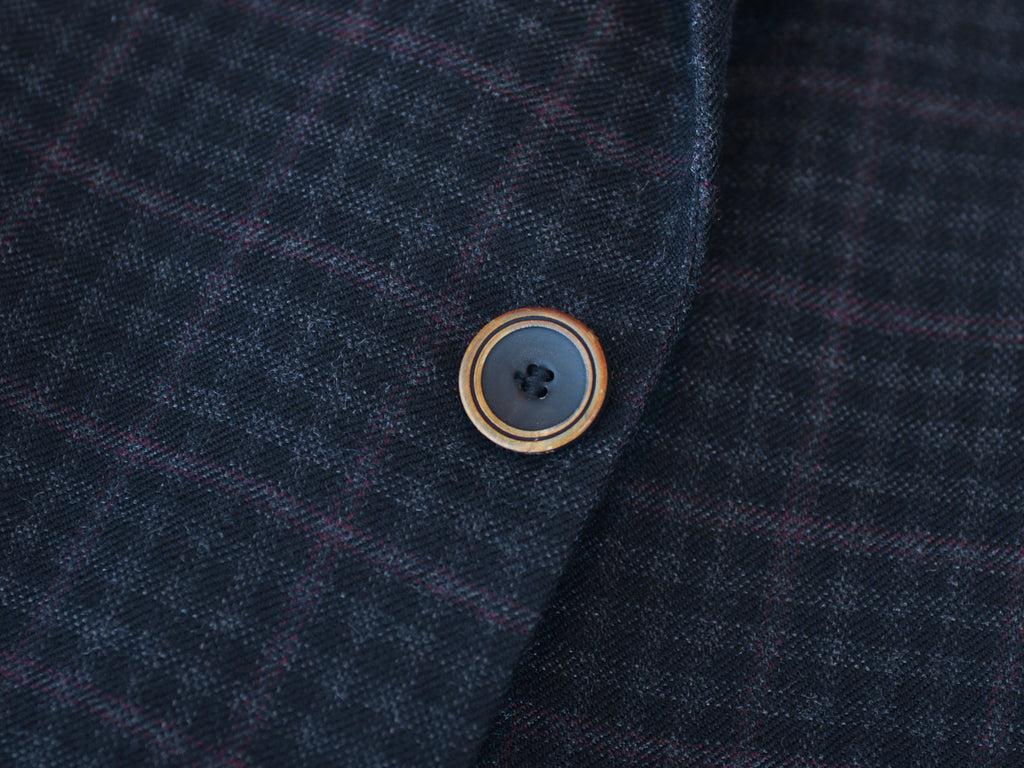 Ted Baker Charcoal Grey Check Joey Blazer