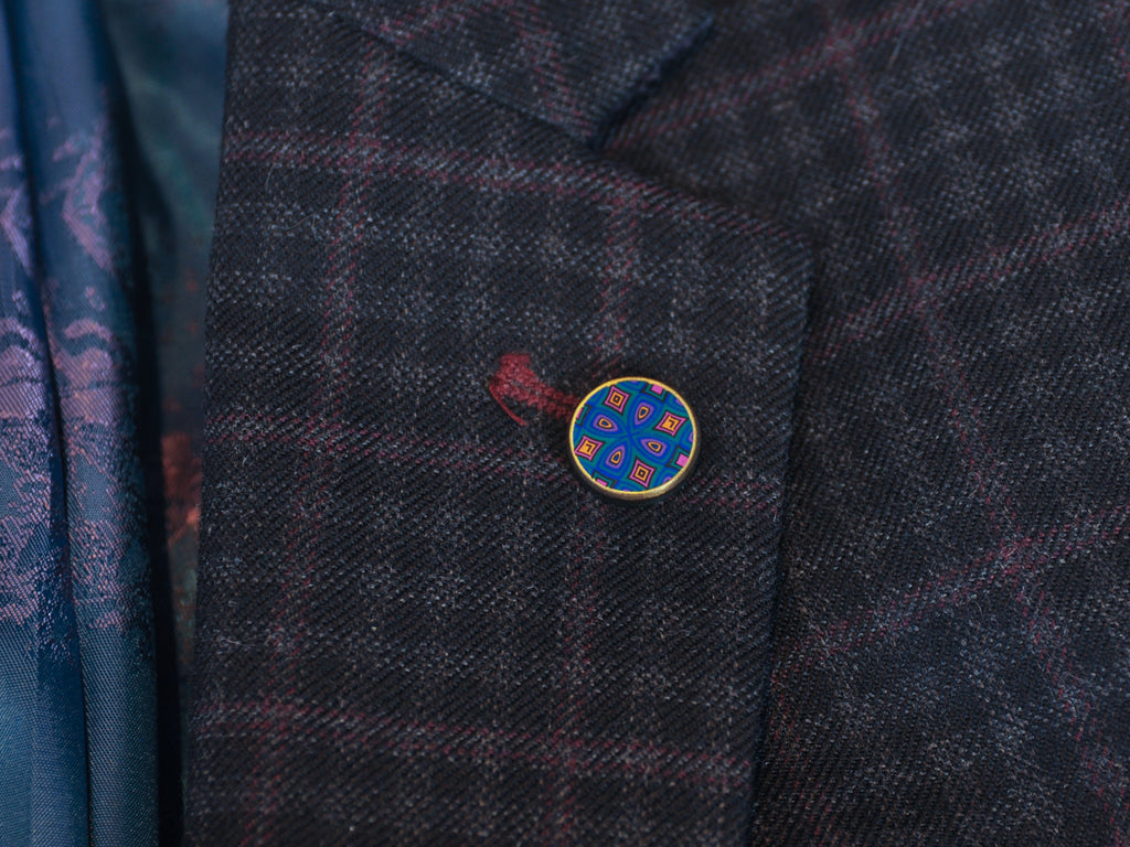 Ted Baker Charcoal Grey Check Joey Blazer