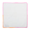 Lee Allison White Cotton Pocket Square