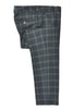 Kit + Ace Grey Check Silk Cashmere Pants