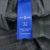 Kit + Ace Grey Check Silk Cashmere Pants
