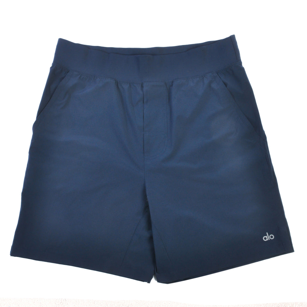Alo Navy Blue Athletic Shorts