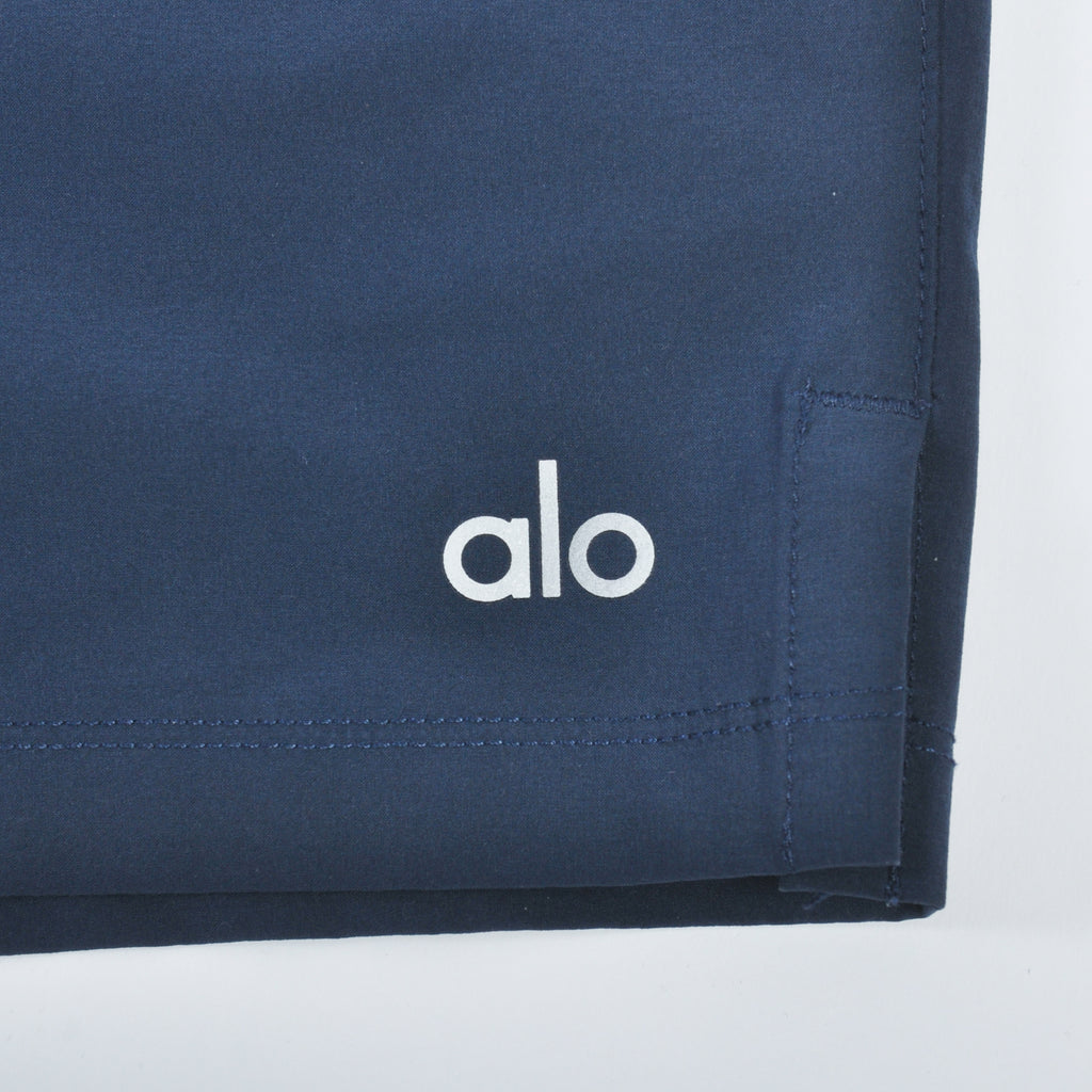 Alo Navy Blue Athletic Shorts