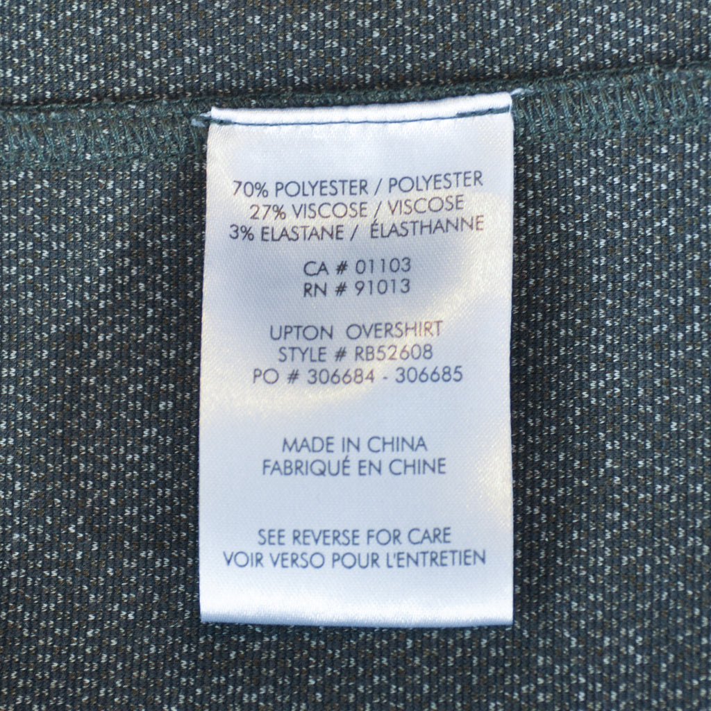 Robert Barakett Green Check Upton Overshirt