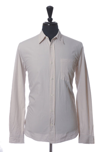 Norse Projects Beige Osvald Cotton Tencel Shirt