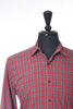 Steven Alan Red Check Cotton Shirt