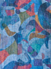 Bugatchi Blue Geometric Print Shaped Fit Shirt