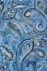 Bugatchi Blue Paisley Print Shaped Fit Shirt
