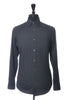 Bugatchi White on Black Print Oooh Cotton Tech Shirt