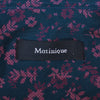 Matinique Merlot on Navy Blue Floral Print Shirt