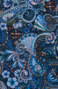 Eton Blue Paisley Print Slim Fit Shirt