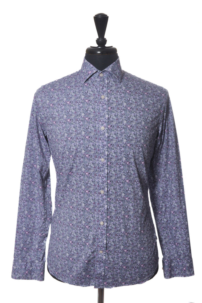 Matinique Purple Floral Print Shirt