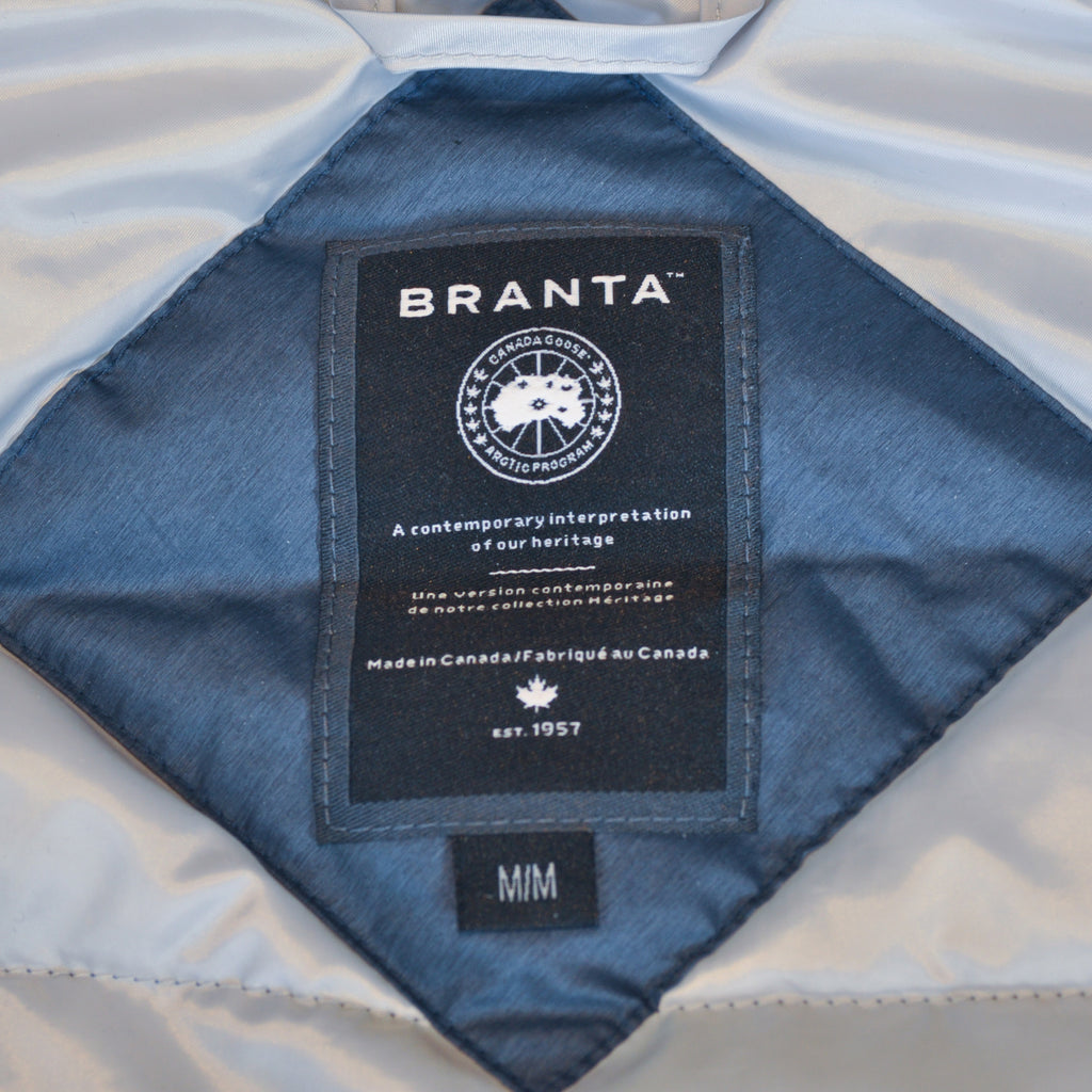 Canada Goose Branta Collection Farb Spirit Blue Snap Overshirt