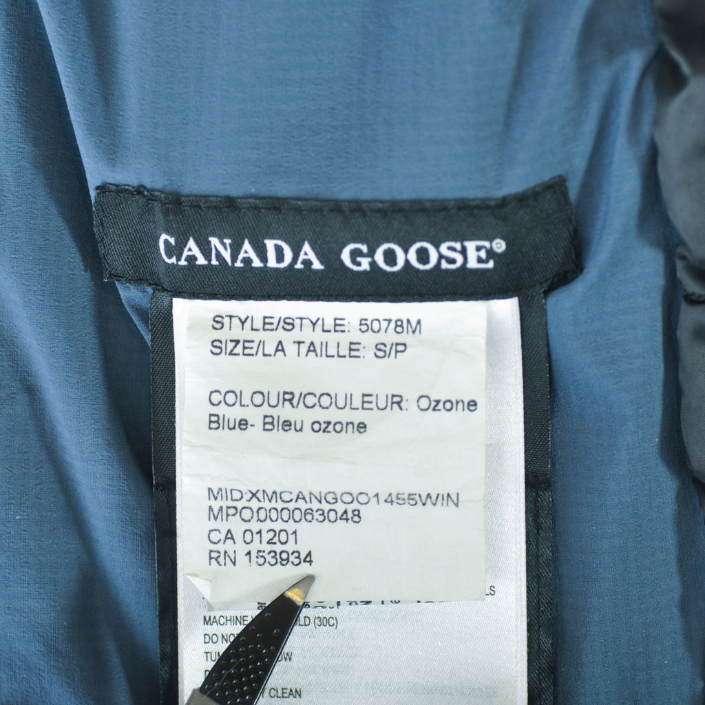 Canada Goose Ozone Blue Lodge Hoodie Jacket