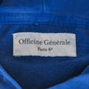 Officine Generale Washed Blue Olivier Hoodie