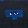 Eton Black Cotton Overshirt