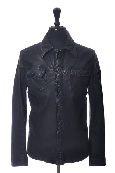Mauritius Black Lamb Leather Jacket