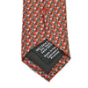 Hugo Boss Red Geometric Print Skinny Tie