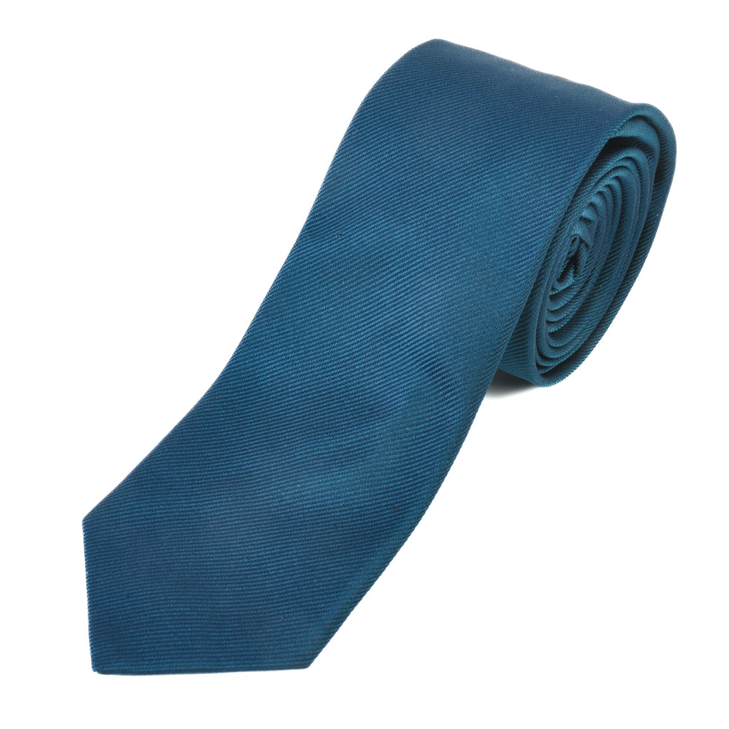 Paul Smith Blue Silk Skinny Tie
