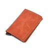 Secrid NWT Orange Leather Wallet