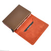 Secrid NWT Orange Leather Wallet