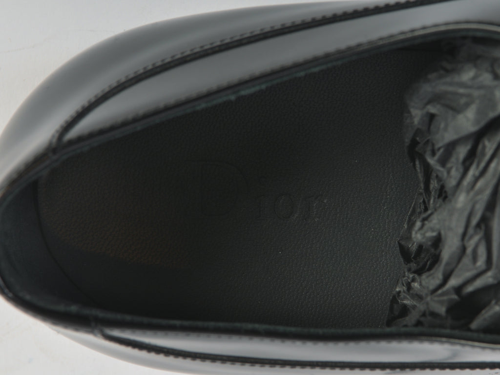 Dior NWOB Black Dress Derby Shoes